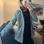 Lauren James Grey Wind Breaker Jacket Photo 0