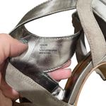 BCBGMAXAZRIA Rosalind Strappy Platform High Heel Sandals Mushroom Women 10M Photo 11