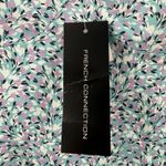 French Connection  Dress Size 4 Blue Floral Print Stillwater Mini NWT Coquette Photo 5