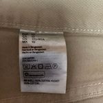 H&M NWT Cream High Rise Straight Leg Chino Pockets Casual Ankle Jeans Size 10 Photo 5