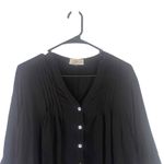 Love Tree  Women's Size Large Light Weight‎ Sheer Button Up Blouse Photo 1