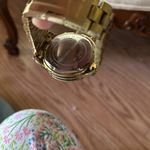 Michael Kors oversized gold watch Photo 2
