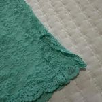 Victoria's Secret Victoria’s Secret Lace Sheer Lingerie Slip Dress Sz M Medium Teal Green Photo 12
