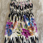 Donna Morgan Donna‎ Morgan Silk Floral Dress Petite Size 6 Photo 0