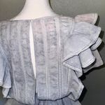 Love Shack Fancy  Natasha Dress Washed Denim Size Small Photo 3