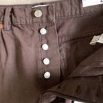 ZARA straight fit brown button up jeans Photo 4