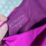 Athleta Purple Pink Racerback Long Lined Swim Top Photo 2