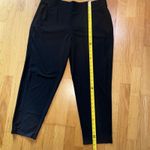 Athleta Brooklyn Mid Rise Ankle Pant Black 16 Stretch Preppy Work Travel Ribbed Photo 6