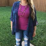 LuLaRoe  Lindsay Kimono Size S NWT Photo 2