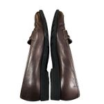 Salvatore Ferragamo  Women's Bronze Leather Penny Loafers Shoes Size 7.5 2A Photo 4