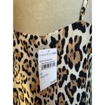 Socialite NWT Leopard Lace Trim Cami Tank Top Brown Black Beige M boho y2k animal print Photo 1