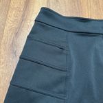 Athleta  Womens Black Scuba Skirt Fleece Lined Size XS Warm Winter Layers Photo 2