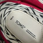 Toms Vibrant Red Casual Slip-Ons Photo 8