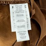 frame denim  Ali High Rise Coated Cigarette Jeans Coated Caramel Size 27 Photo 7