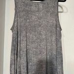 August Winds EUC  gray open back tie blouse S Photo 0