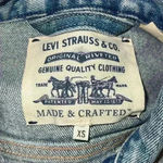 Levi's Levi’s denim trucker jacket with black overlay Photo 4