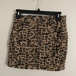 Tilly's Tilly’s leopard print jean skirt Photo 0