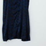 ZARA W&B Collection Leopard Satin Lace Trim Sheath Mini Dress Womens Size Medium Photo 7