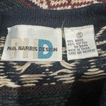 Vintage nordic snowflake Sweater zip Photo 1