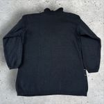 Vtg Halloween Fall Witch‎ Spooky Spider Embroidered Knit Jumper Sweater Sz S Black Photo 2