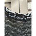 French Atmosphere  Bodycon Maxi Dress Black/White‎ Zigzag Size XS Photo 2