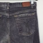  Black Flare Jeans Size 8 Calvin Klein Boot Cut Black Denim Photo 5