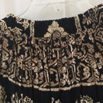 FINAL MARKDOWN Ladies hot stuff boho style skirt medium Black Photo 1