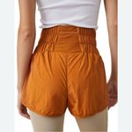 Free People Movement The Way Home Shorts in Rust (XS) EUC Orange Photo 2
