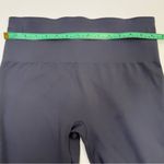 Spanx  Essential Brushed Jersey Leggings Gray Steel Blue Large High Waist Photo 5