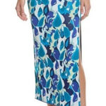 STAUD  Giovanni Floral Jacquard Pencil Skirt Photo 0