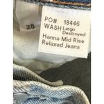 Reformation  Womens Mid Rise Relaxed Jeans Size 28 Organic Cotton Sustainable Photo 6