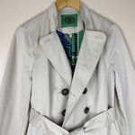 Anthropologie Idra by  Women’s Minimalist Belted Trench Coat Beige Women’s Size 6 Photo 1