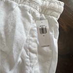 Old Navy ‎ Linen Blend Pants Set Of 2 Women's Size XL White Chambray Blue Elastic Photo 3