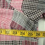 cj banks  Top Womens 2X Plus Size Pink Polka Dot Pop Over Pockets Tunic Patchwork Photo 6