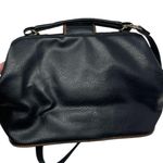 Jackson Vintage Faux Leather Clamshell Crossbody Purse Abstract Retro Bohemian Photo 3