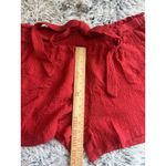 Knox Rose Shorts Red Eyelet Smocked Waist Belted Size XXL Cotton Beach Event Photo 6