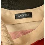 EUC Lancome Large Canvas Beach Vacation Travel Foldable Lightweight Tote Bag Pink Photo 6