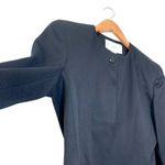 Christian Dior Dior Vintage Fitted Cropped Wool Button Down Padded Blazer Jacket Black US 8 Photo 5