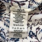 Free People  Flutter Sleeve Aztec Boho Bohemian Babydoll Top Photo 7