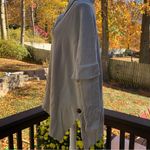 RD Style  Calandri Beige Poncho Cowl Neck Oversized Drape Sweater Size XS S Photo 1