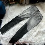Vanilla Star Jeans Vanilla star spliced faux leather jeggings, size 7 Photo 1