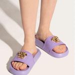 Versace Medusa Slide Sandals in Purple, Size EU36 New in Box Photo 1