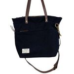 R.Riveter Handbag American Made Mixed Media ADA Tote Black Canvas With Leather Photo 0