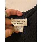 Black Lace tank top sleeveless top LA Express size Large Y2k Photo 1