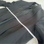 EXPRESS Black Ruched Sleeve Boyfriend Blazer Size XS Photo 6