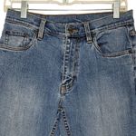 LL Bean Jeans Womens 6 Regular (28x30) Blue Denim Light Wash Stretch Straight Photo 2