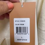 Cyrus  nwt ivory long sleeve women’s‎ sweater size large Photo 8