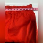 Soft Surroundings  red elastic waist jeans with snaps down the leg‎ seams Photo 7