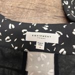 Equipment  Femme Black/White Patterned Pants‎ Size 4 NWOT Photo 2