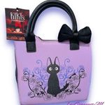 Her Universe Studio Ghibli Kiki's Delivery Service Jiji Bow Floral Mini Satchel Bag Photo 0